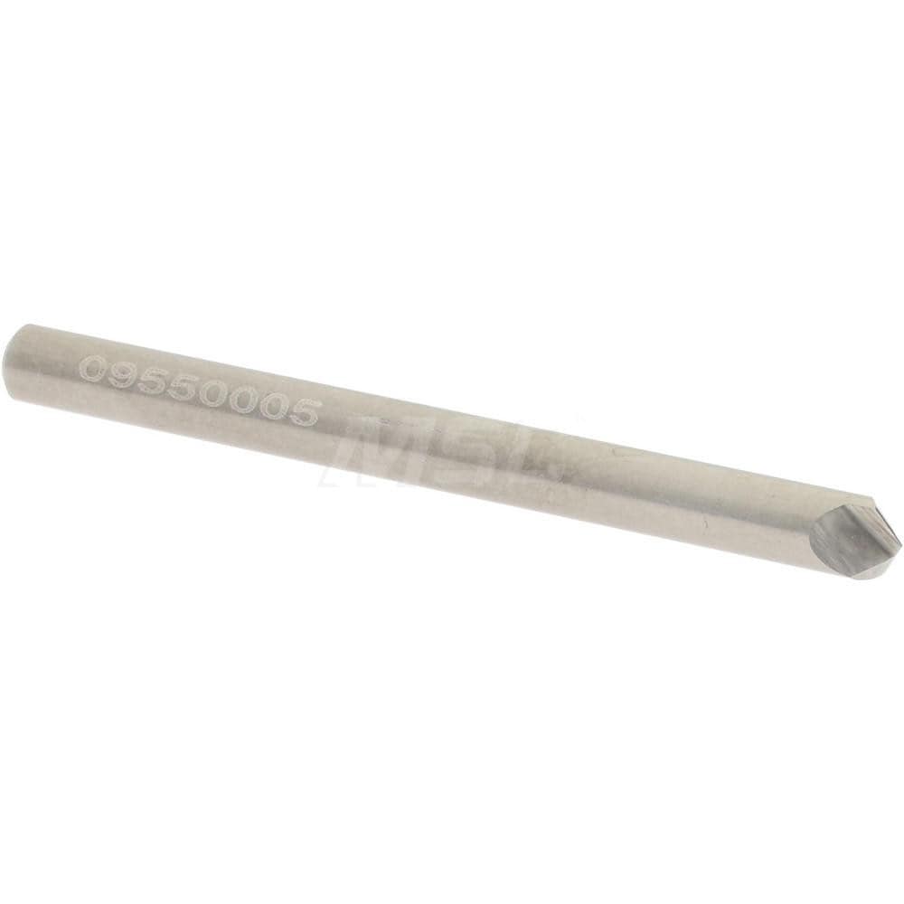 Accupro 921250120 Chamfer Mill: 2 Flutes, Solid Carbide 