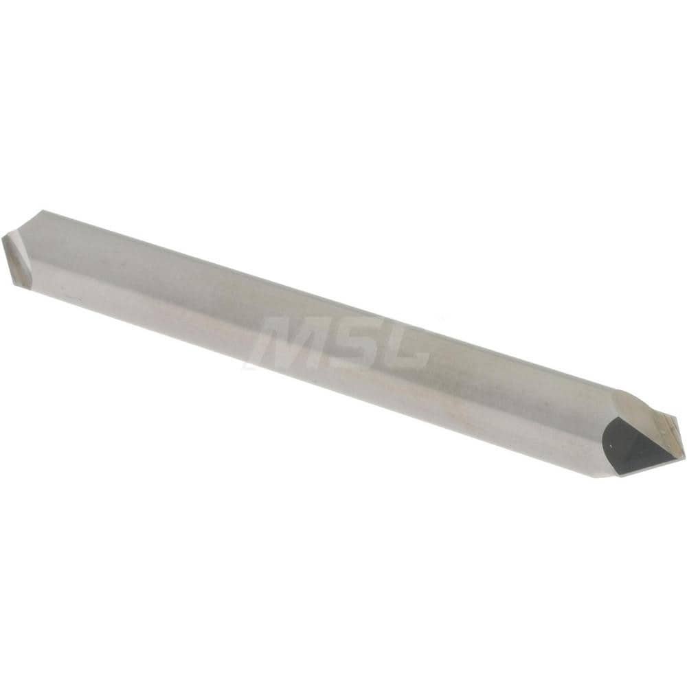 Accupro 921875090DE Chamfer Mill: 2 Flutes, Solid Carbide 