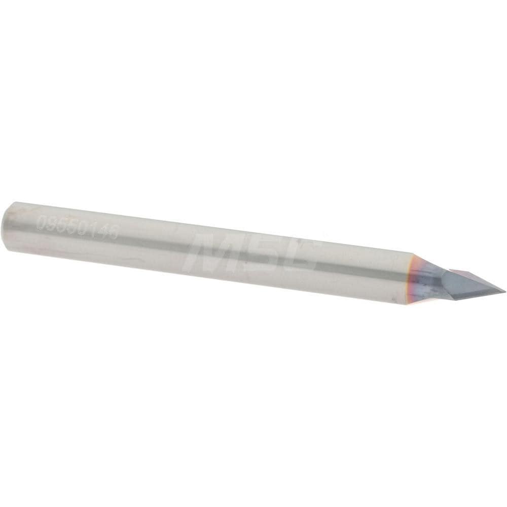 Accupro 922500060C4 Chamfer Mill: 2 Flutes, Solid Carbide 