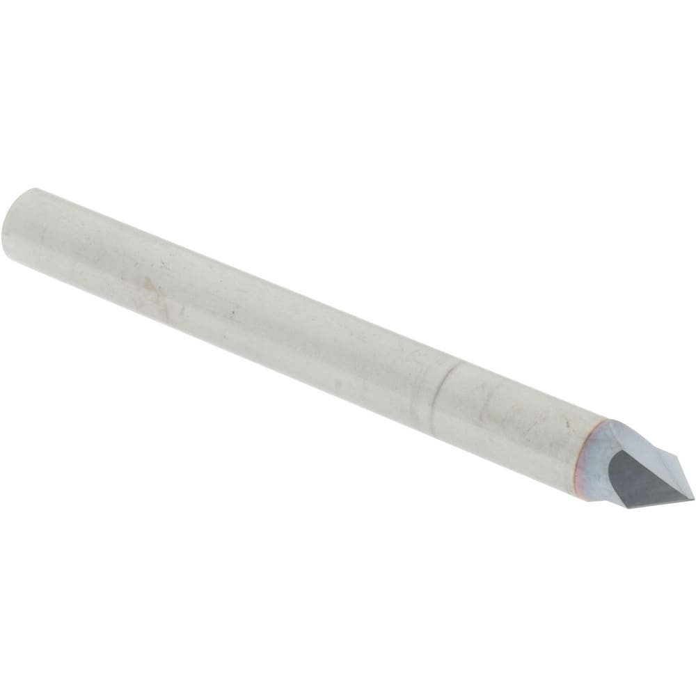 Accupro 922500082C4 Chamfer Mill: 2 Flutes, Solid Carbide 