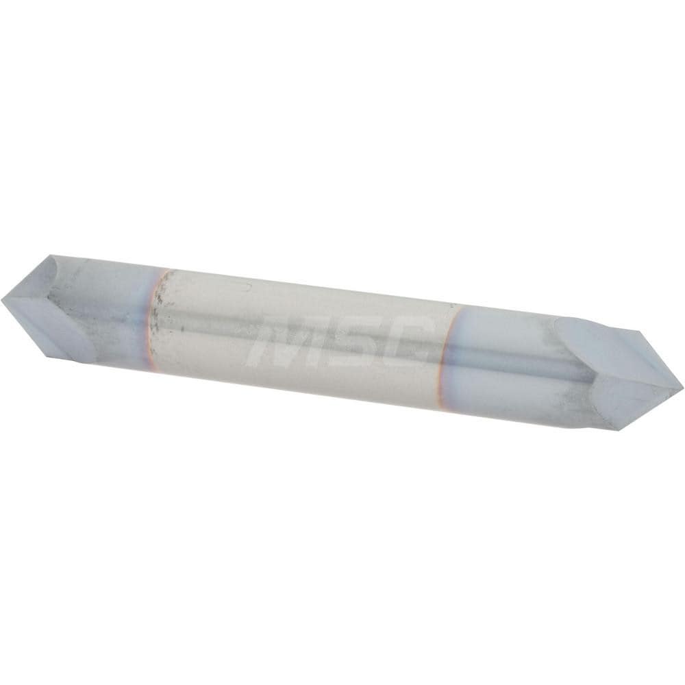 Accupro 923750090DEC4 Chamfer Mill: 2 Flutes, Solid Carbide 