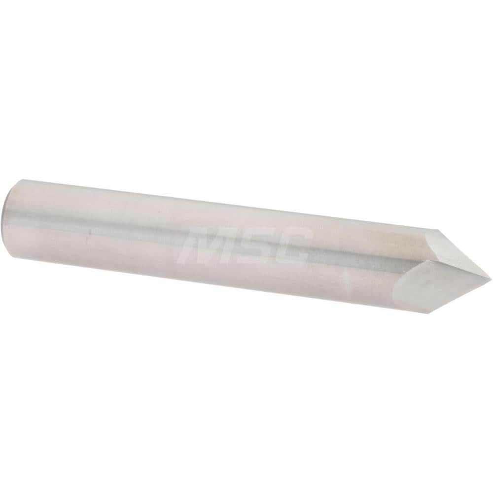 Accupro 925000082 Chamfer Mill: 2 Flutes, Solid Carbide 