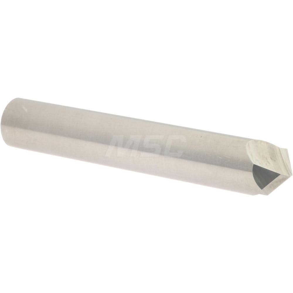 Accupro 925000120 Chamfer Mill: 2 Flutes, Solid Carbide 