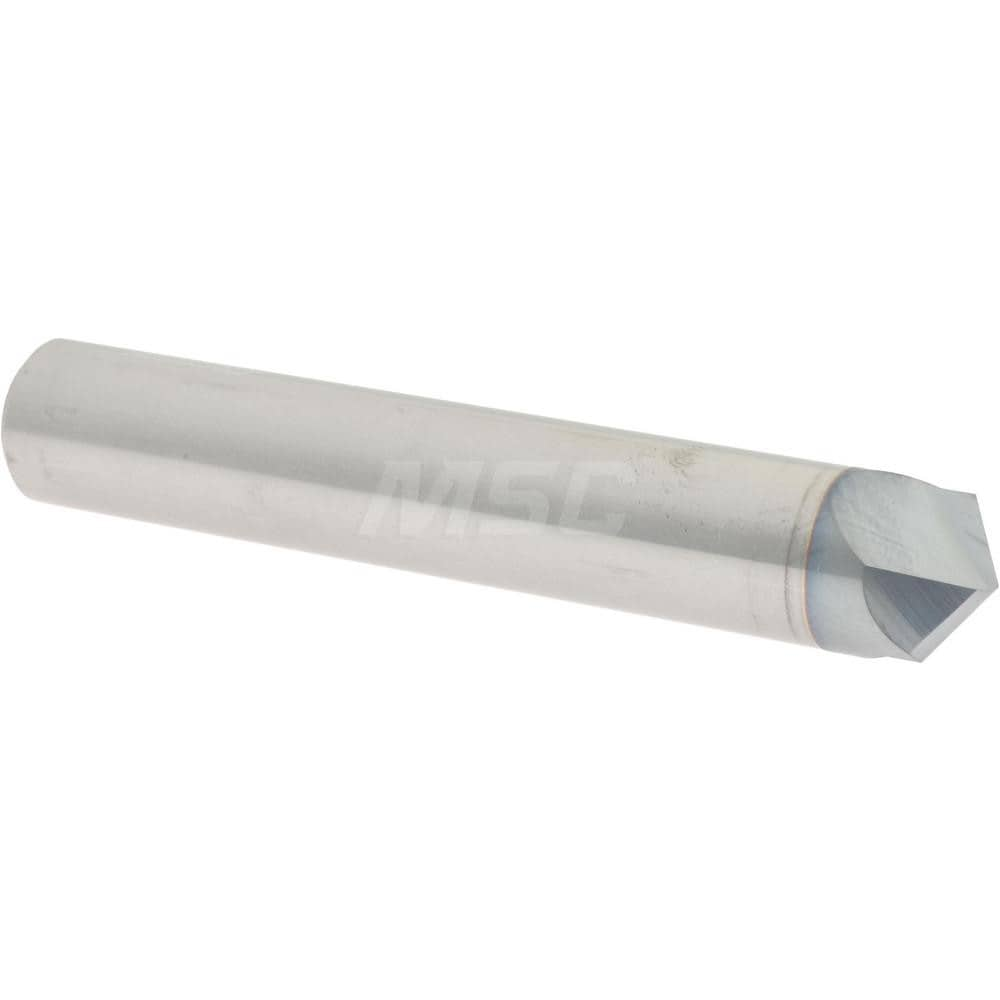 Accupro 925000120C4 Chamfer Mill: 2 Flutes, Solid Carbide 