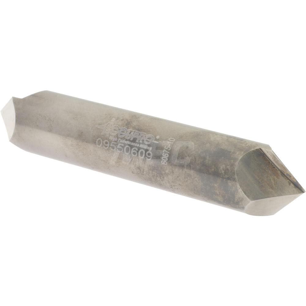 Accupro 927500090DE Chamfer Mill: 2 Flutes, Solid Carbide Image