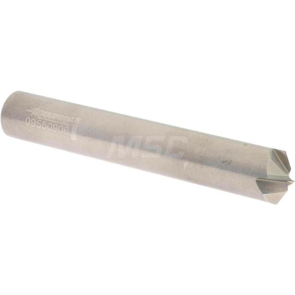 Accupro 943750120 Chamfer Mill: 4 Flutes, Solid Carbide 