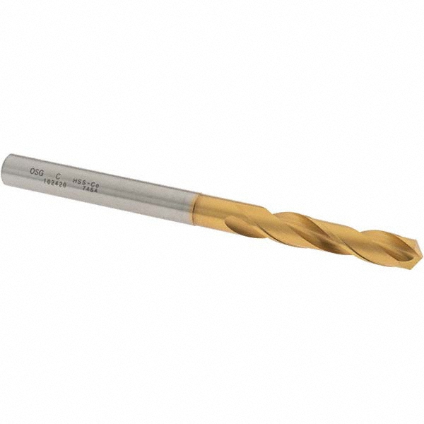 OSG 10242005 Screw Machine Length Drill Bit: 0.242" Dia, 130 &deg;, Cobalt High Speed Steel Image
