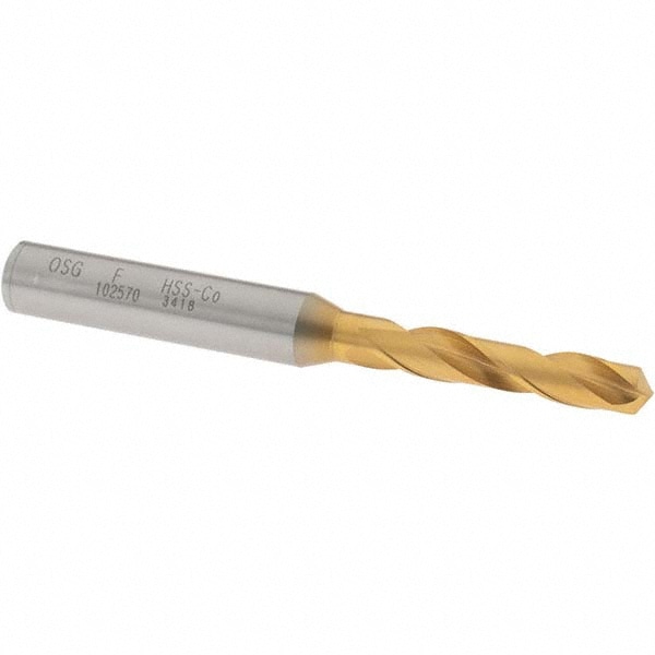 OSG 10257005 Screw Machine Length Drill Bit: 0.257" Dia, 130 °, Cobalt High Speed Steel Image