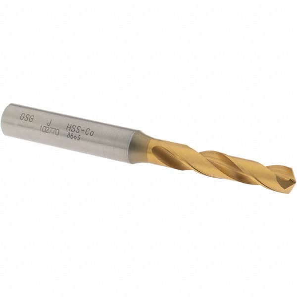 OSG 10277005 Screw Machine Length Drill Bit: 0.277" Dia, 130 &deg;, Cobalt High Speed Steel Image