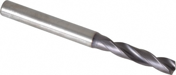 Kennametal 2250824 Screw Machine Length Drill Bit: 0.2047" Dia, 140 °, Solid Carbide Image