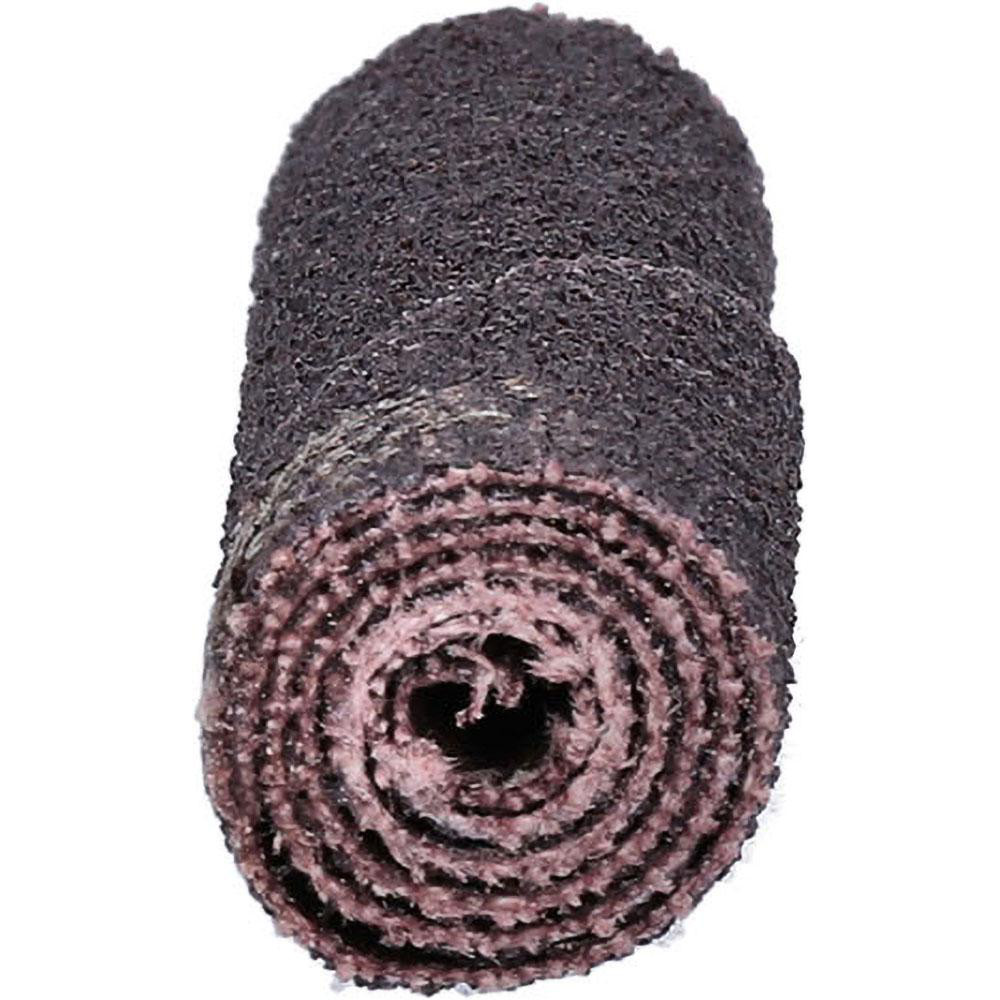 Merit Abrasives Straight Cartridge Roll 1/2" Dia, 60 Grit, Aluminum