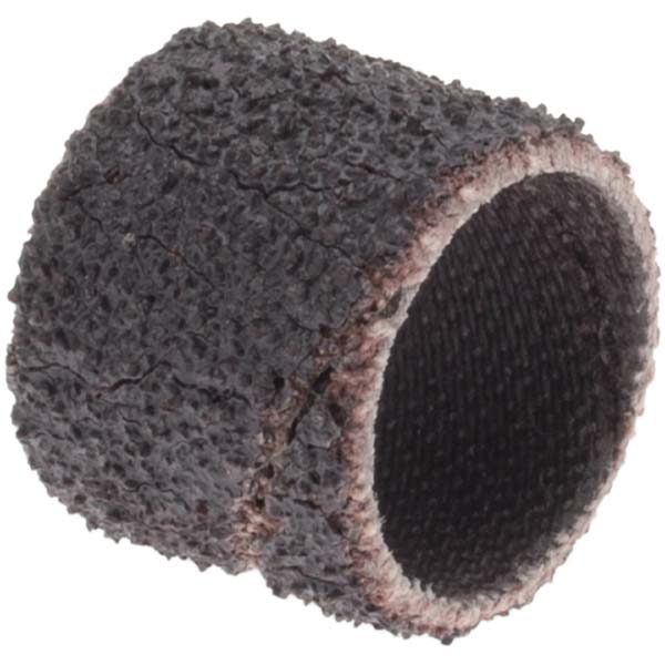 Spiral Band: Aluminum Oxide, 50 Grit, Coarse Grade - 1/2" Dia x 1/2" Wide, Coarse Grade