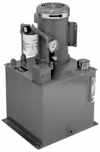 2 hp, 2,310 Max psi, 1.3 GPM, Hydraulic Power Unit