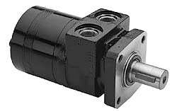 NPT Thread, 1/2" Port Size, 722 Max RPM, Bi Rotational, 4 Bolt Mount Hydraulic Motor