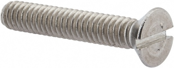 Value Collection R56001704 Machine Screw: 1/4-20 x 1-1/2", Flat Head, Slotted Image