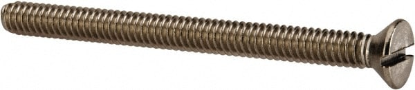 Value Collection R56001712 Machine Screw: 1/4-20 x 3", Flat Head, Slotted Image