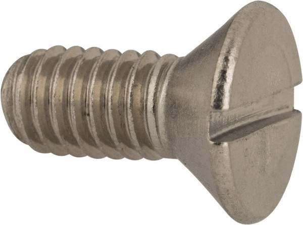 Value Collection R56001716 Machine Screw: 5/16-18 x 3/4", Flat Head, Slotted Image