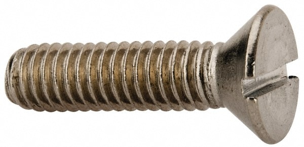 Value Collection R56001720 Machine Screw: 5/16-18 x 1-1/4", Flat Head, Slotted Image