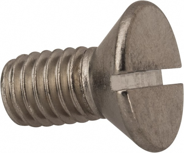 Value Collection R56001734 Machine Screw: 3/8-16 x 3/4", Flat Head, Slotted Image