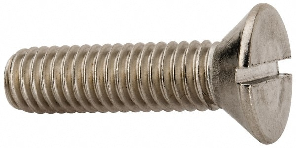 Value Collection R56001740 Machine Screw: 3/8-16 x 1-1/2", Flat Head, Slotted Image