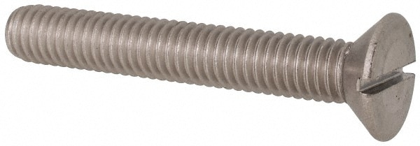 Value Collection R56001746 Machine Screw: 3/8-16 x 2-1/2", Flat Head, Slotted Image