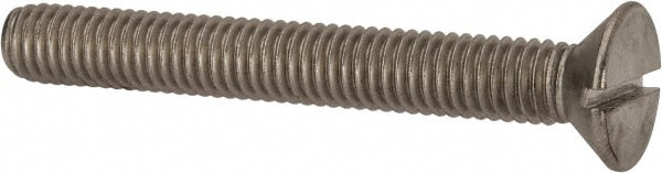 Value Collection R56001748 Machine Screw: 3/8-16 x 3", Flat Head, Slotted Image