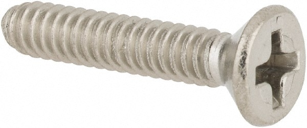 Value Collection W57324PS Machine Screw: #6-32 x 3/4", Flat Head, Phillips 