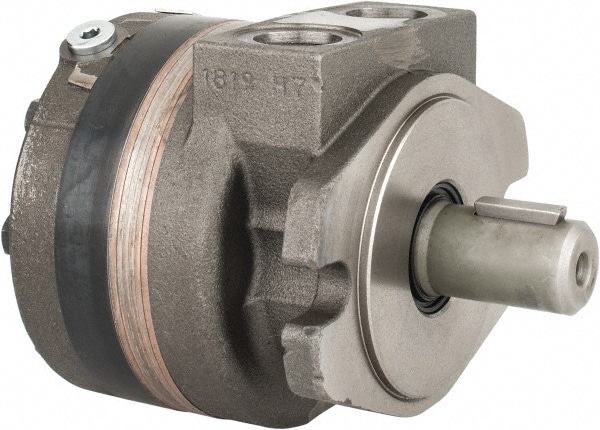 SAE Thread, 7/8-14" Port Size, 858 Max RPM, Bi Rotational, SAE A Mount Hydraulic Motor