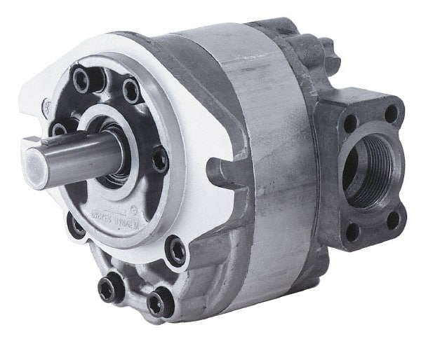 Hydraulic Gear Pump 2-7 GPM 5/8" Keyed Shaft SAE A-2 Bolts CW Aluminium NEW 