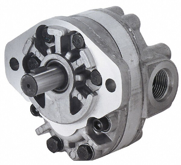 7.3 GPM, 1-1/6-12 UNF-2B SAE Inlet Size, 2,500 RPM, 3/4" Shaft Diam, SAE A Mount, Hydraulic Gear Pump