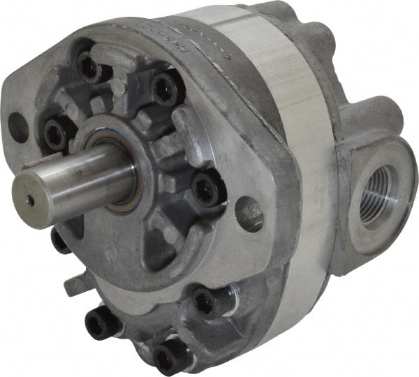 Parker H49AA2A 9.2 GPM, 1-1/6-12 UNF-2B SAE Inlet Size, 2,500 RPM, 3/4" Shaft Diam, SAE A Mount, Hydraulic Gear Pump 