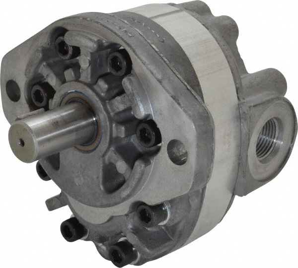 9.2 GPM, 1-1/6-12 UNF-2B SAE Inlet Size, 2,500 RPM, 3/4" Shaft Diam, SAE A Mount, Hydraulic Gear Pump