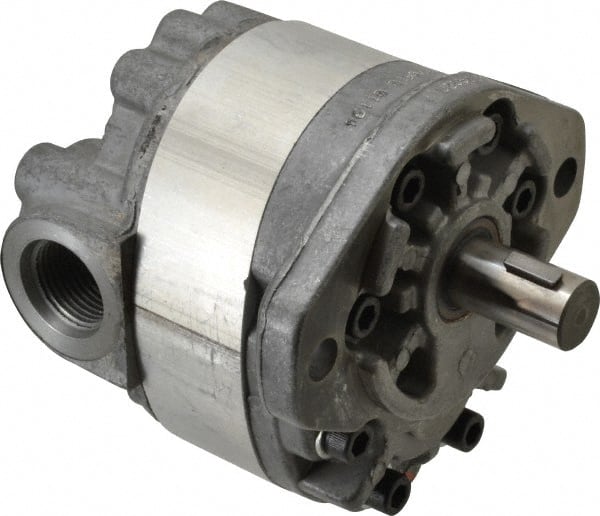 Parker H77AA2A 14.4 GPM, 1-1/6-12 UNF-2B SAE Inlet Size, 2,000 RPM, 3/4" Shaft Diam, SAE A Mount, Hydraulic Gear Pump 