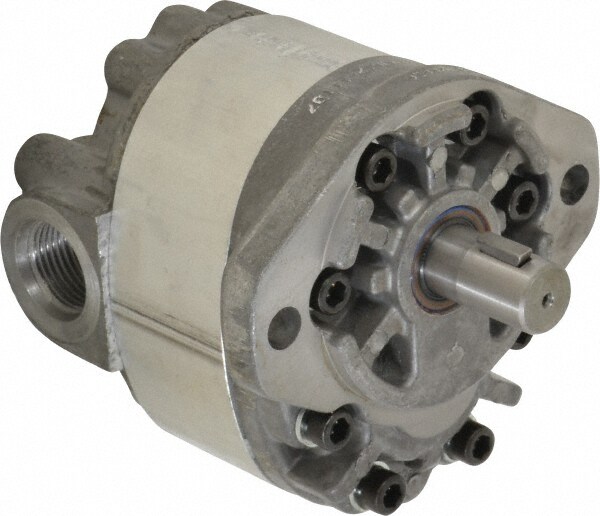 15.1 GPM, 1-1/6-12 UNF-2B SAE Inlet Size, 2,000 RPM, 3/4" Shaft Diam, SAE A Mount, Hydraulic Gear Pump