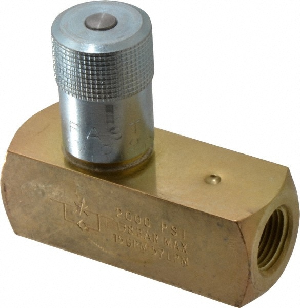 Parker - 15 GPM 1/2 Inlet Brass Hydraulic Control Valve - 09635004 ...