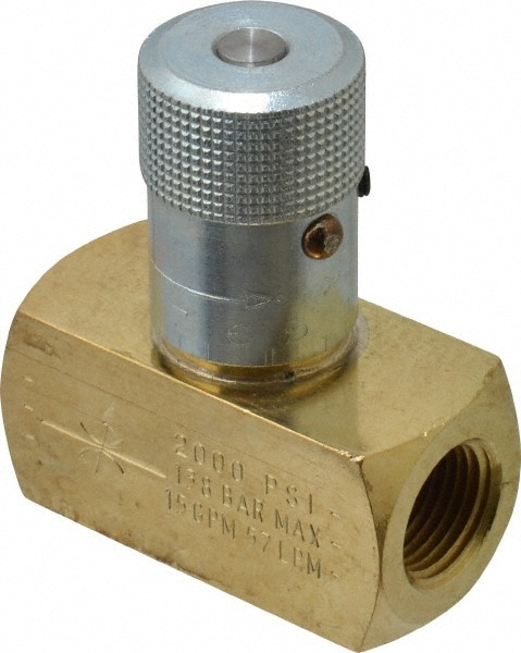 Parker - 15 GPM 1/2 Inlet Brass Hydraulic Control Valve - 09635921 ...