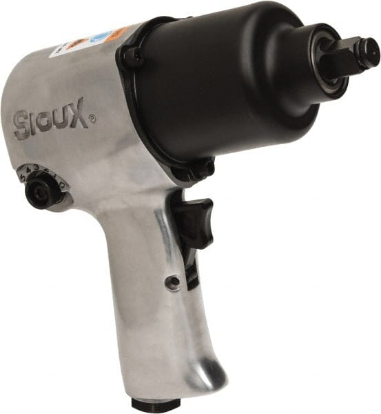 Air Impact Wrench: 1/2" Drive, 8,000 RPM, 425 ft/lb