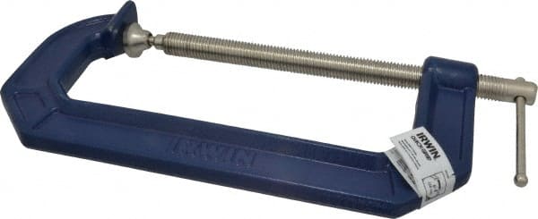 IRWIN Tools QUICK-GRIP C-Clamp 1 1/2-inch Throat Depth 2025101 1 1/2-inch 