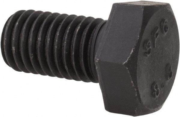 Value Collection 643685PS Hex Head Cap Screw: M12 x 1.75 x 22 mm, Grade 8.8 Steel, Uncoated Image