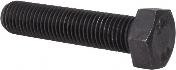 Hex Head Cap Screw: M16 x 2.00 x 70 mm, Grade 8.8 Steel, Uncoated
