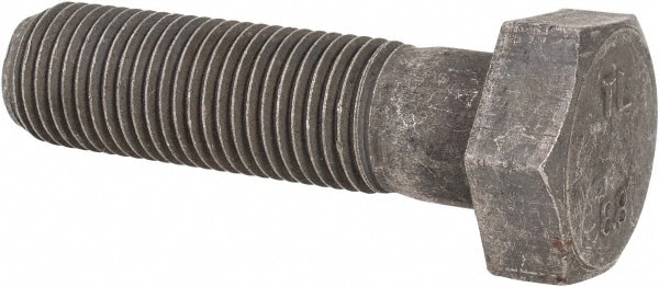 Hex Head Cap Screw: M14 x 1.50 x 50 mm, Grade 8.8 Steel, Uncoated
