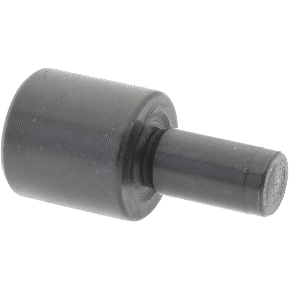 19/32" OAL, 3/8" Head Height, 3/8" OD, Low Carbon Steel, Ground, Press Fit Rest Button