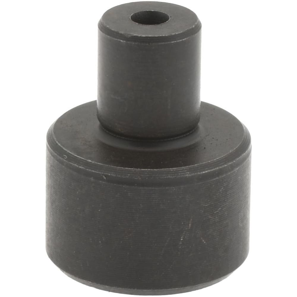 15/32" OAL, 1/4" Head Height, 3/8" OD, 52100 Steel, Unground, Press Fit Rest Button