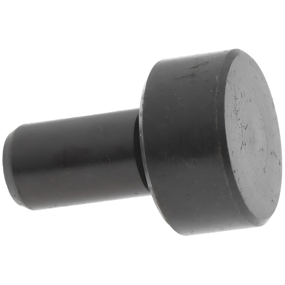 23/32" OAL, 1/4" Head Height, 1/2" OD, 52100 Steel, Unground, Press Fit Rest Button