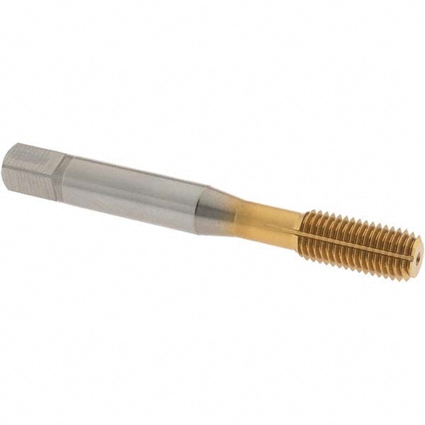 Thread Forming Tap: 5/16-24 UNF, Modified Bottoming, Cobalt, TiN Coated