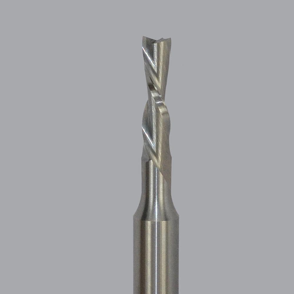 Onsrud 57-250 Spiral Router Bit: 0.1563" Dia, 0.625" LOC, 1/4" Shank Dia, Downcut Image