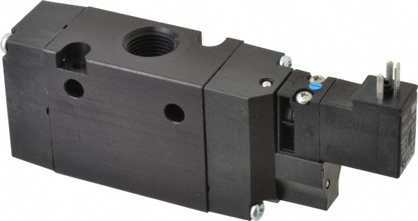 Parker B5G2BB553C Stacking Solenoid Valve: Single Solenoid, 3-Way, 2 Position, Air Return Image