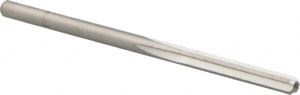 M.A. Ford. 27212950 Chucking Reamer: 0.1295" Dia, 2-1/2" OAL, 3/4" Flute Length, Straight Shank, Solid Carbide Image