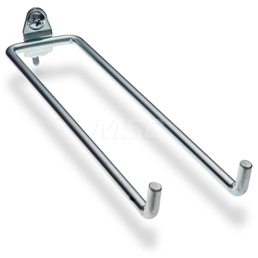 Triton Products 1/4" Diam, 81/4" Long Double Arm Pegboard Hook