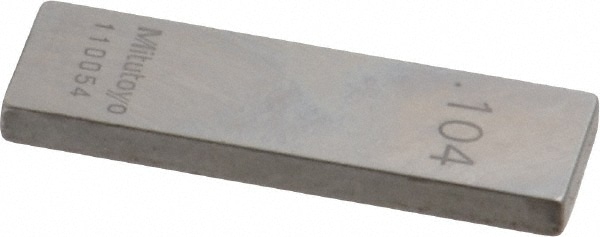 Mitutoyo 611144-531 Rectangle Steel Gage Block: 0.104", Grade 0 Image